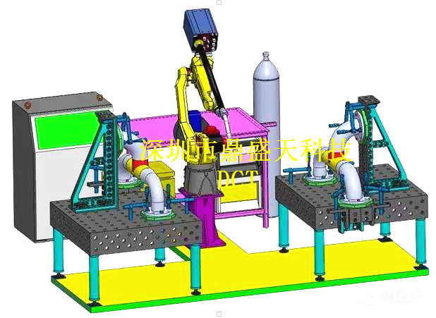 机器人自动化柔性焊接工装设计